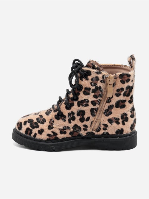 Bottines Bébé a lacets - Doremi - Kiabi
