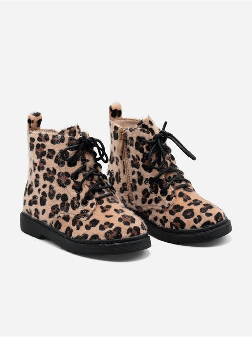 Bottines Bébé a lacets - Kiabi