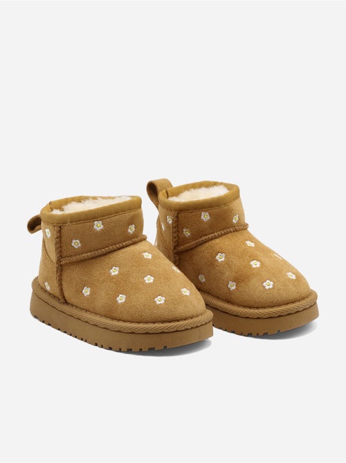 Bottines Bébé à motifs - Rock and Joy - Kiabi