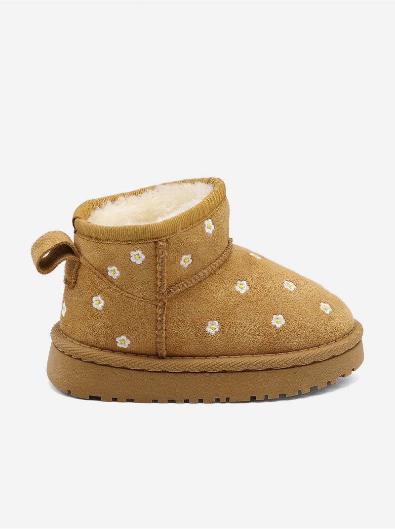 Bottines Bébé à motifs Camel - Kiabi
