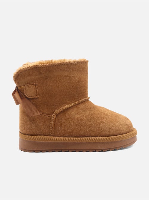 Bottines Bébé à noeuds - Kiabi