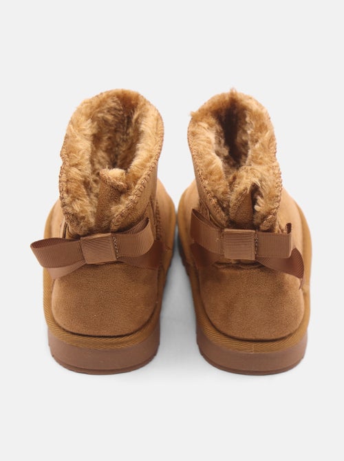 Bottines Bébé à noeuds - Kiabi