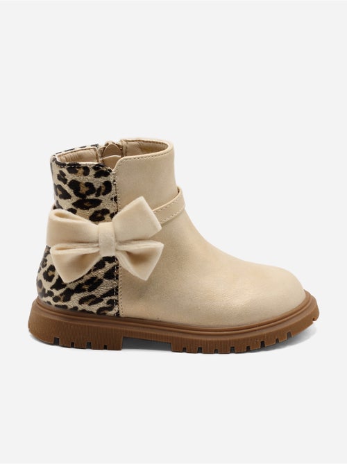 Bottines Bébé à noeuds - Kiabi Bottines Bébé à noeuds - Kiabi