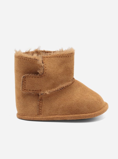 Bottines Bébé à scratch - Doremi - Kiabi