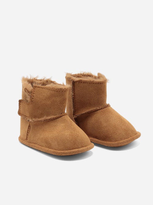 Bottines Bébé à scratch - Kiabi