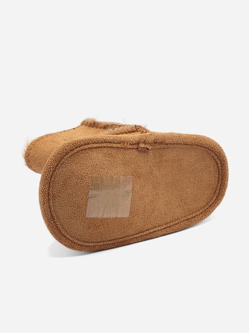 Bottines Bébé à scratch - Kiabi