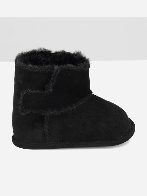 Bottines Bébé à scratch - Kiabi