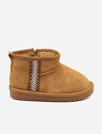 Bottines Bébé à zip