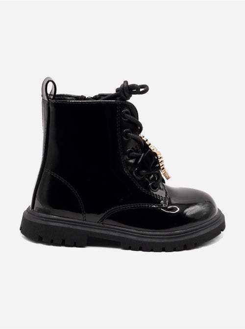 Bottines bébé avec un nœud décoratif - Kiabi Bottines bébé avec un nœud décoratif - Kiabi