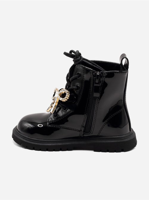Bottines bébé avec un nœud décoratif - Kiabi Bottines bébé avec un nœud décoratif - Kiabi