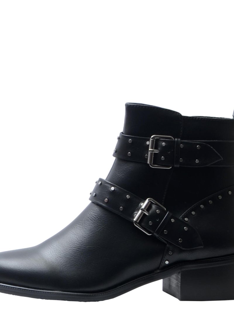 Bottines Bikers The Divine Factory Noir - Kiabi