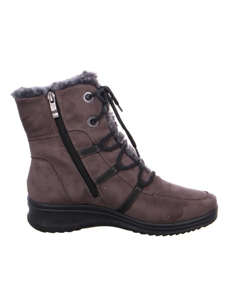Bottines Boots Ara Gris Gris - Kiabi