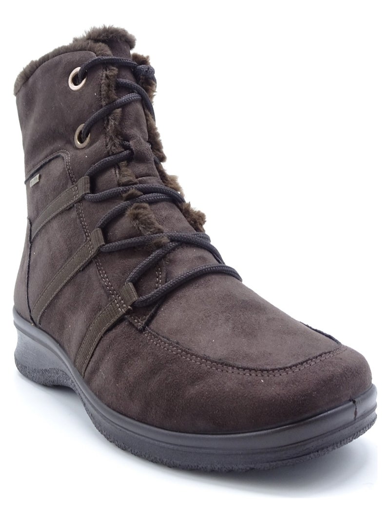 Bottines Boots Ara Marron Marron - Kiabi