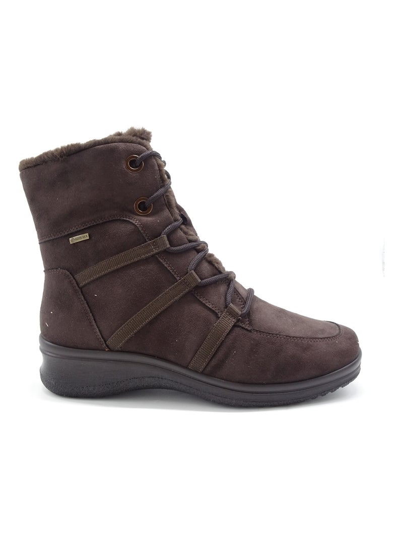 Bottines Boots Ara Marron Marron - Kiabi