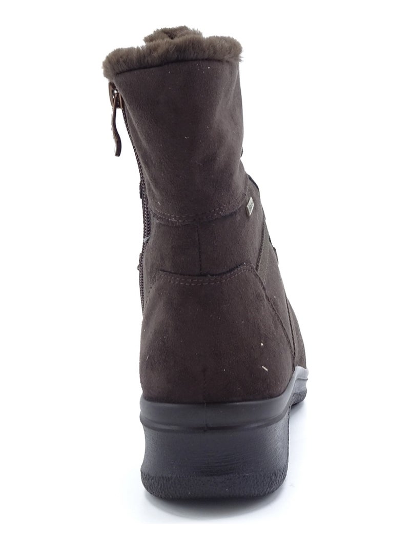 Bottines Boots Ara Marron Marron - Kiabi