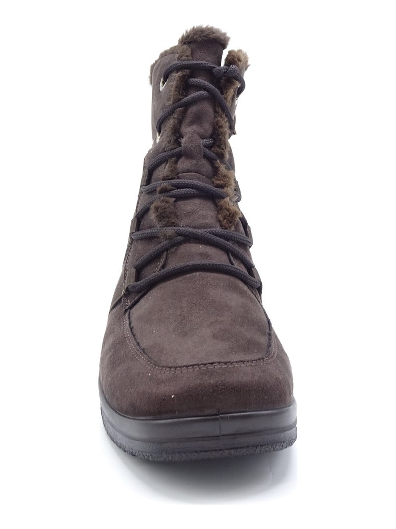 Bottines Boots Ara Marron Marron - Kiabi