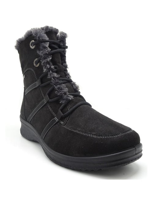 Bottines Boots Ara Noir - Kiabi
