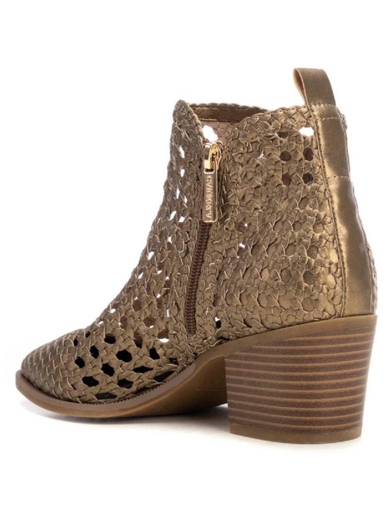 Bottines Boots Carmela Bronze Bronze - Kiabi