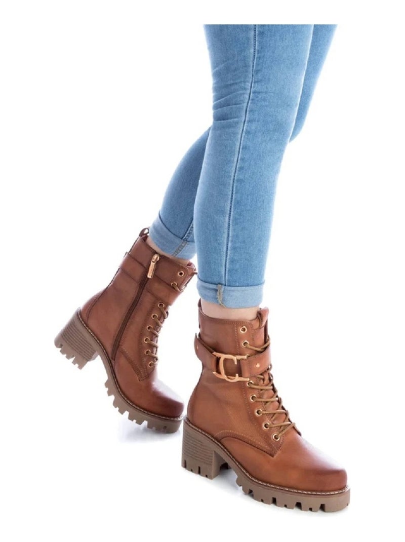 Bottines Boots Carmela Marron Marron - Kiabi
