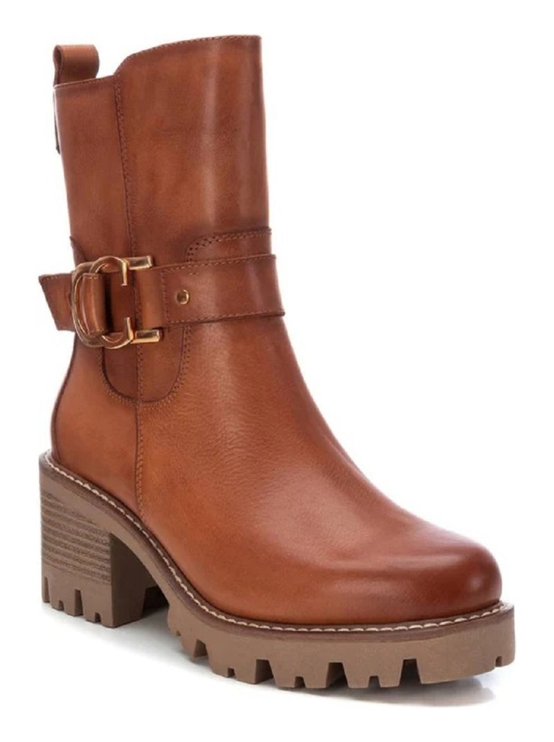 Bottines Boots Carmela Marron Marron - Kiabi