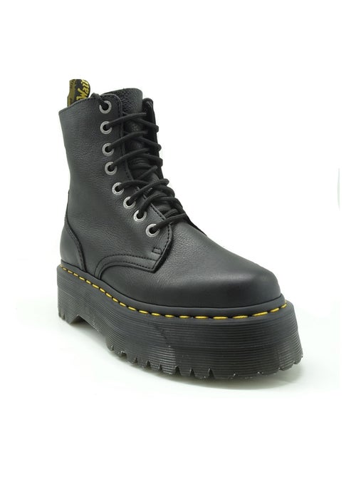 Bottines Boots Dr Martens Noir Mat - Kiabi