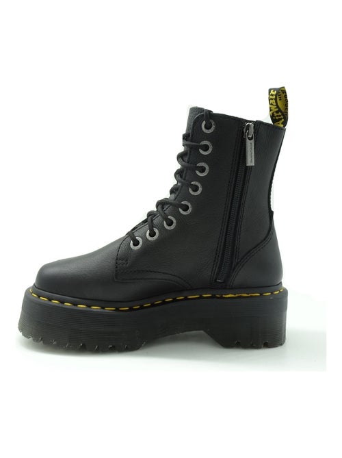 Bottines Boots Dr Martens Noir Mat - Kiabi