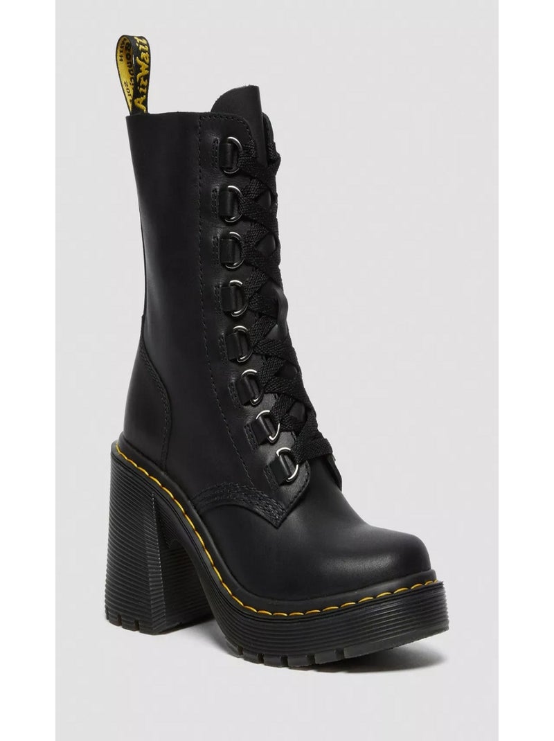 Bottines Boots Dr Martens Noir Noir - Kiabi