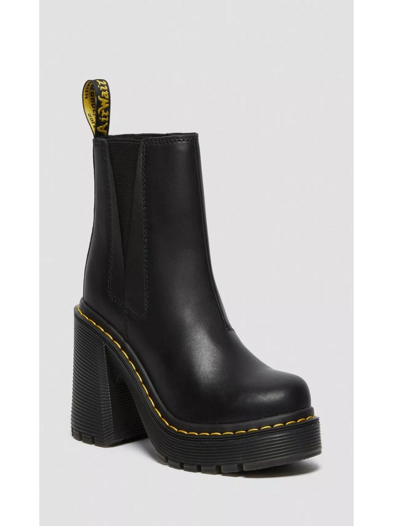 Bottines Boots Dr Martens Noir Noir - Kiabi