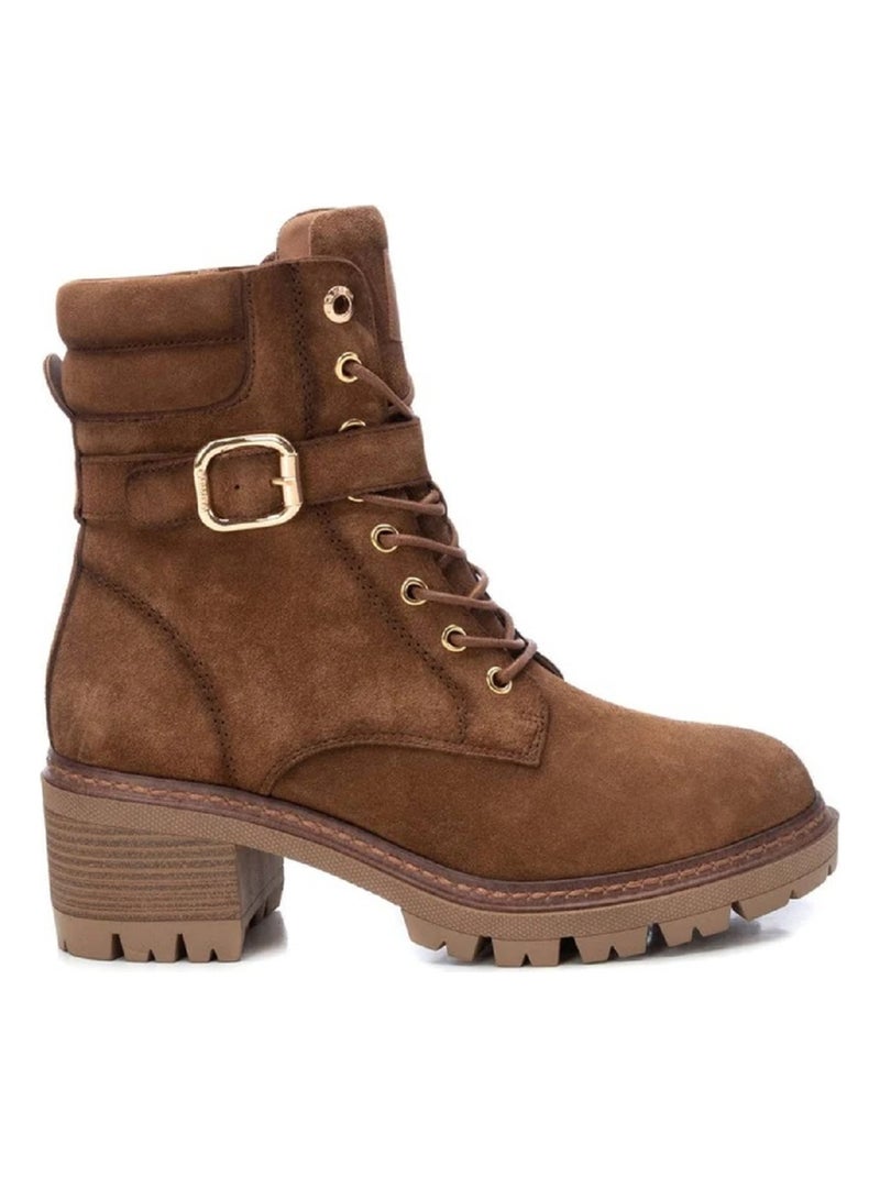 Bottines Boots Femme Carmela Marron - Kiabi