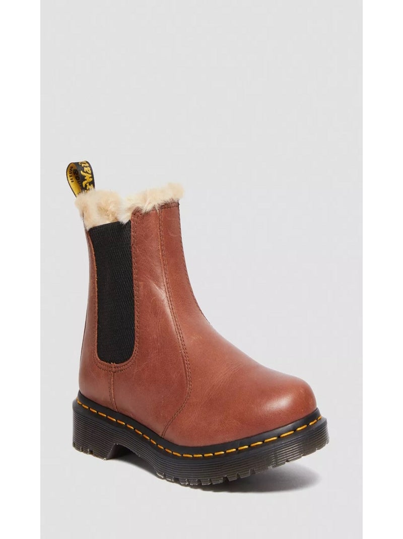 Bottines Boots Femme Dr Martens Marron - Kiabi