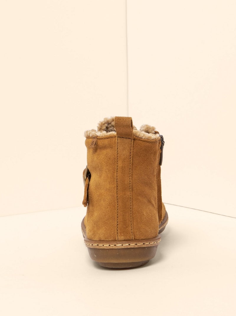 Bottines Boots Femme El Naturalista Marron - Kiabi
