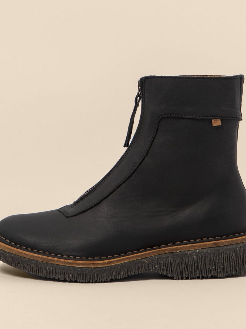 Bottines Boots Femme El Naturalista Noir - Kiabi