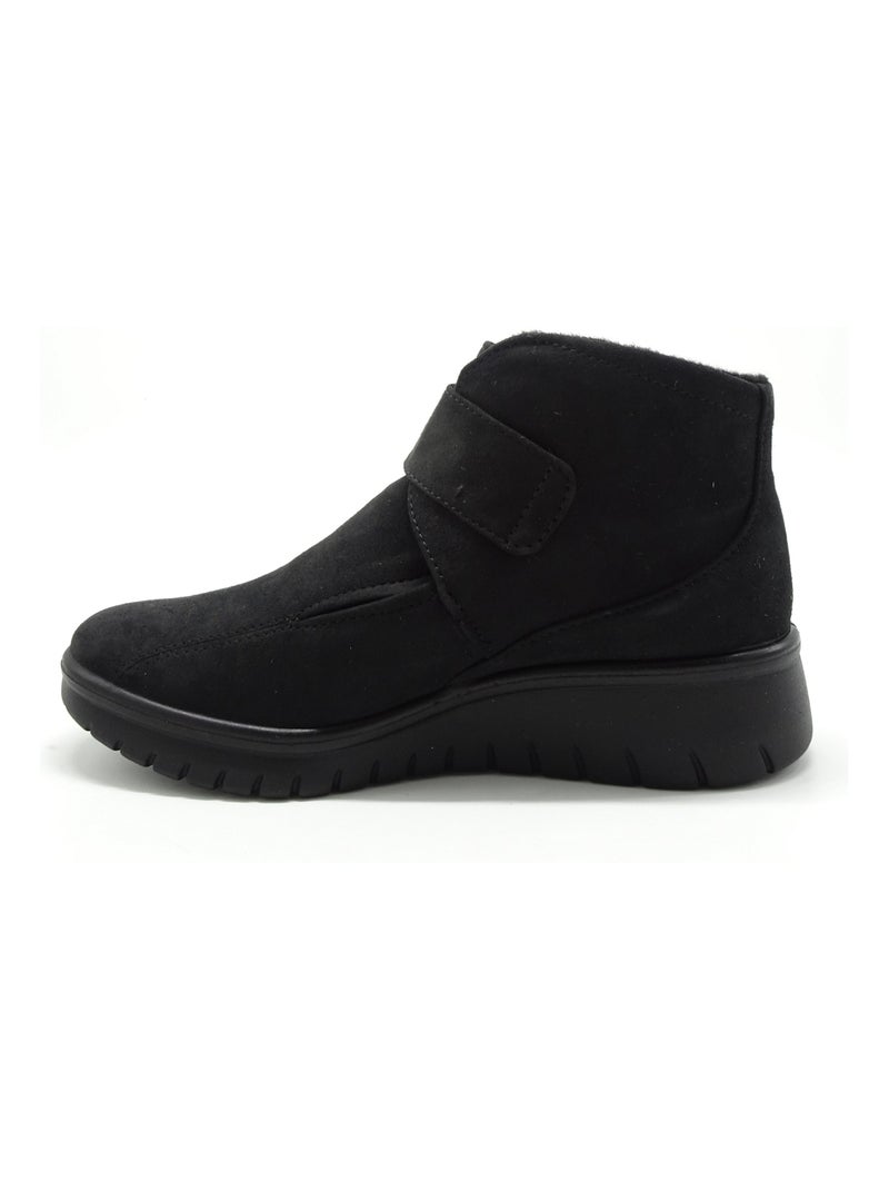 Bottines Boots Femme Joseph Seibel Noir - Kiabi