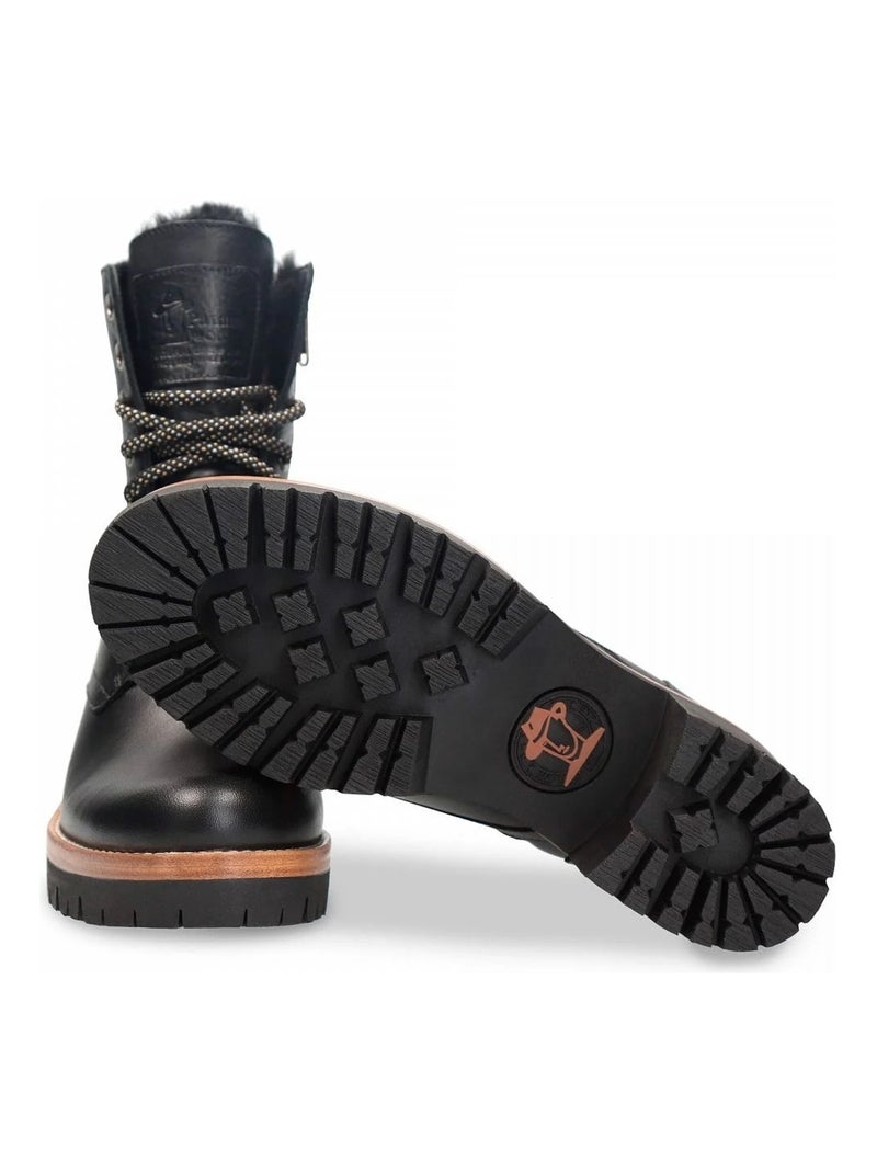 Bottines Boots Femme Panama Jack Noir - Kiabi