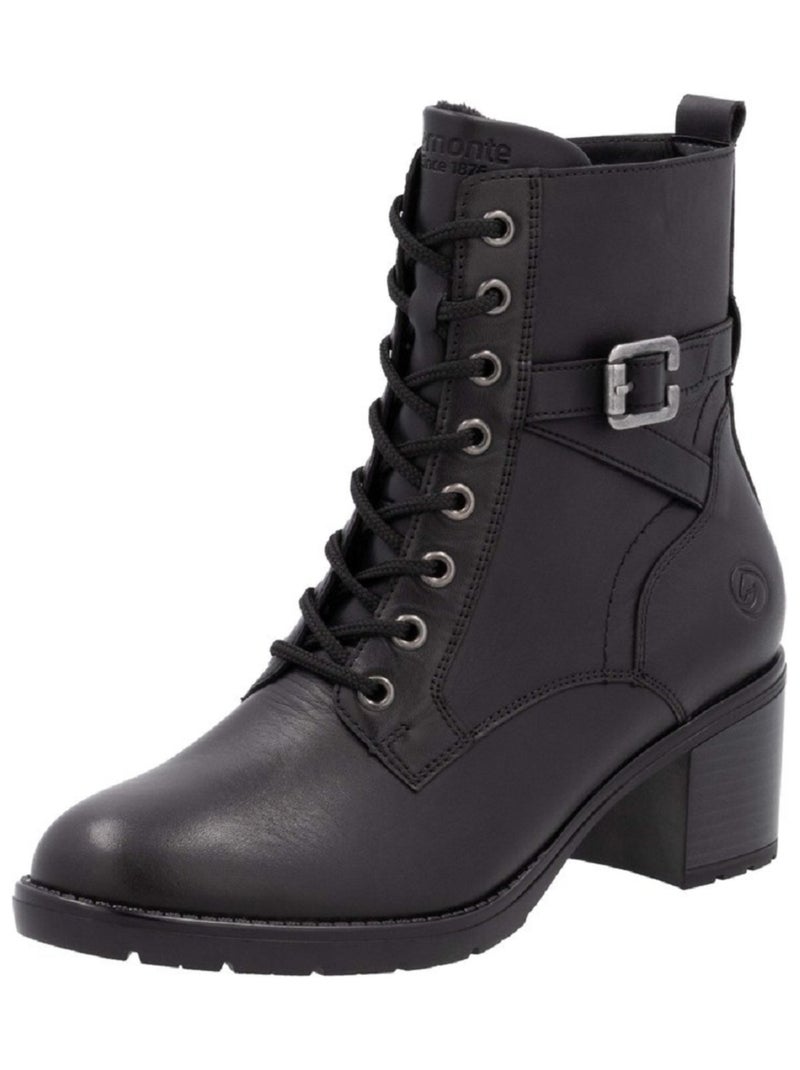 Bottines Boots Femme Remonte Noir - Kiabi