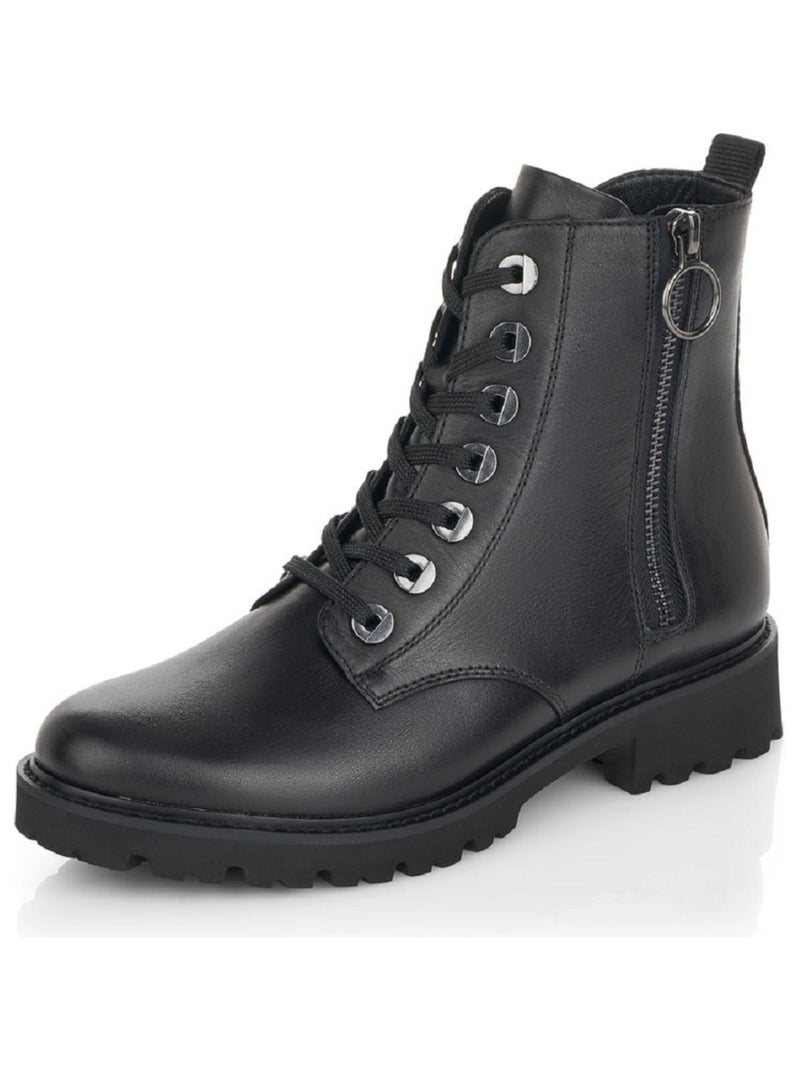 Bottines Boots Femme Remonte Noir - Kiabi