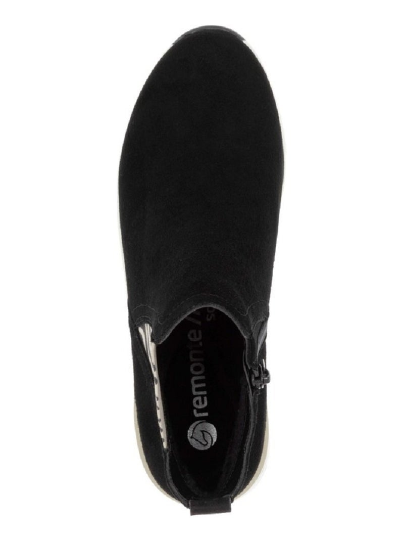 Bottines Boots Femme Remonte Noir - Kiabi
