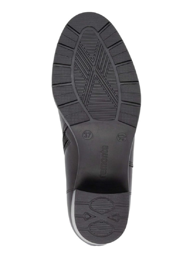 Bottines Boots Femme Remonte Noir - Kiabi