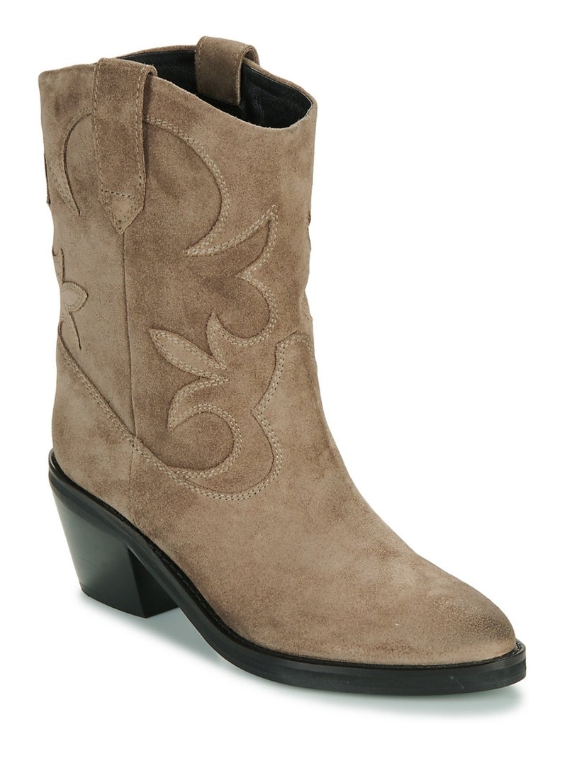 Bottines Boots Jb Martin Taupe Taupe - Kiabi