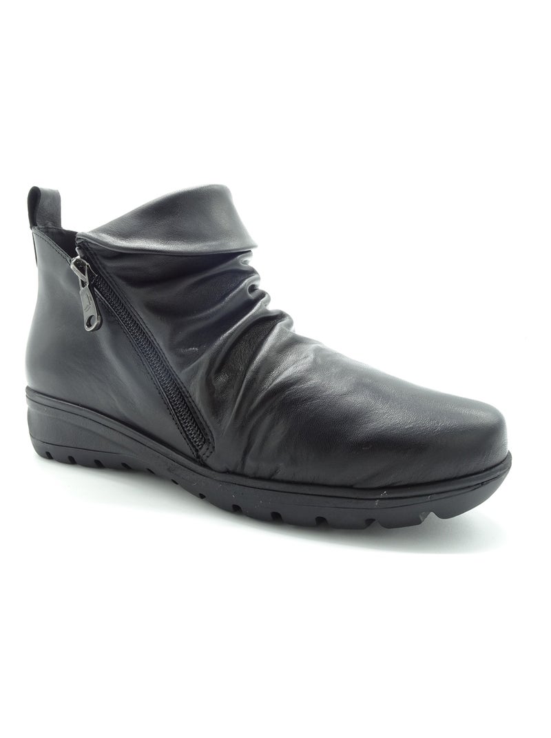 Bottines Boots Paula Urban Noir Noir - Kiabi