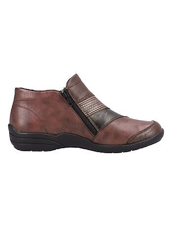 Bottines Boots Remonte Bordeaux