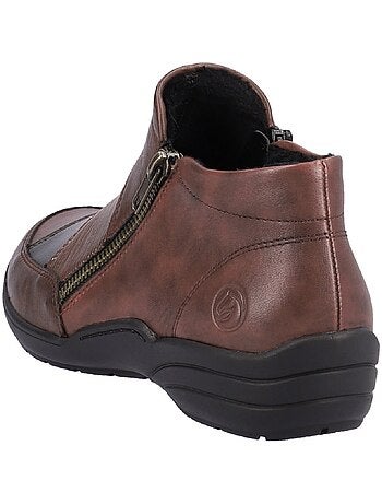 Bottines Boots Remonte Bordeaux