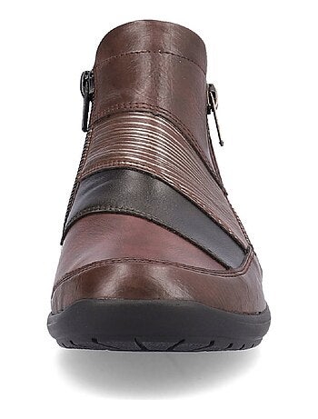 Bottines Boots Remonte Bordeaux