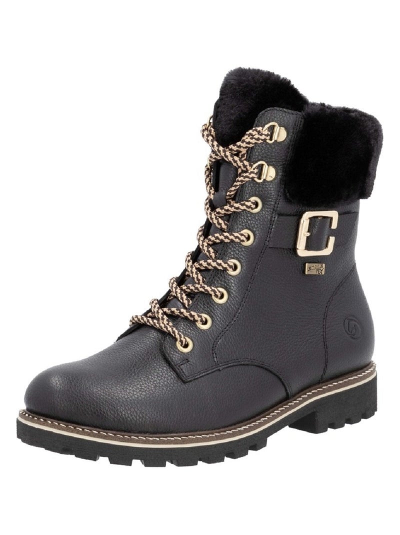 Bottines Boots Remonte Noir Noir - Kiabi