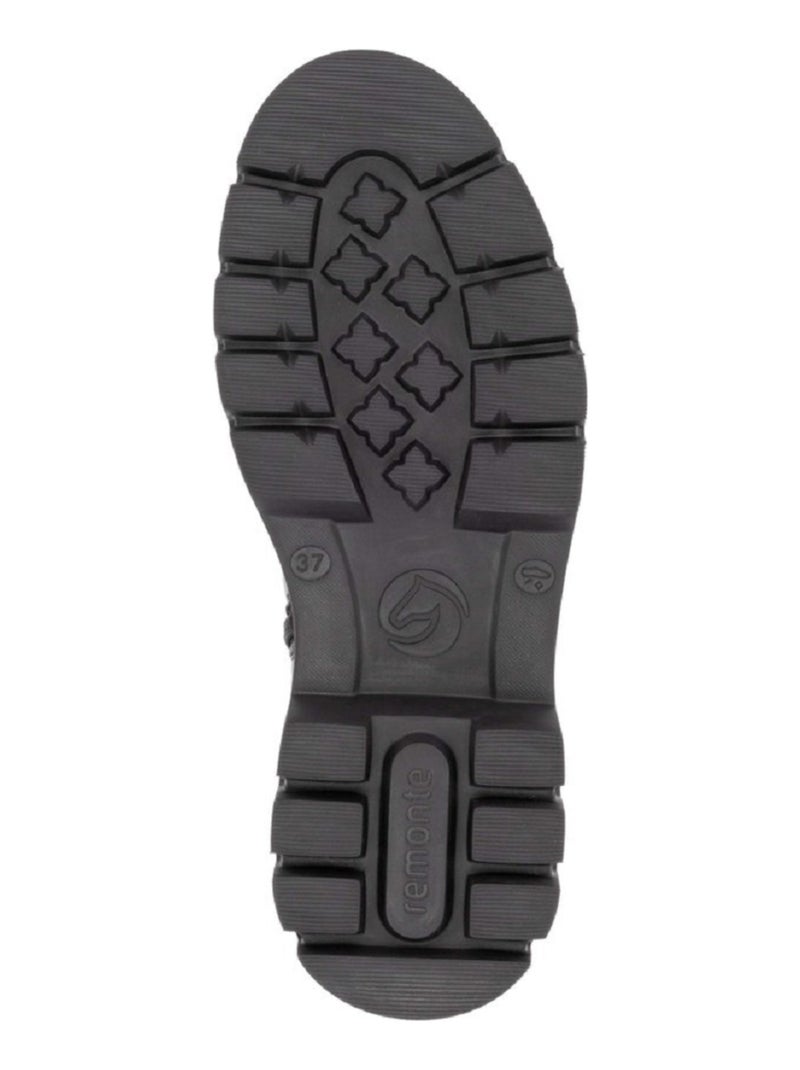 Bottines Boots Remonte Noir Noir - Kiabi