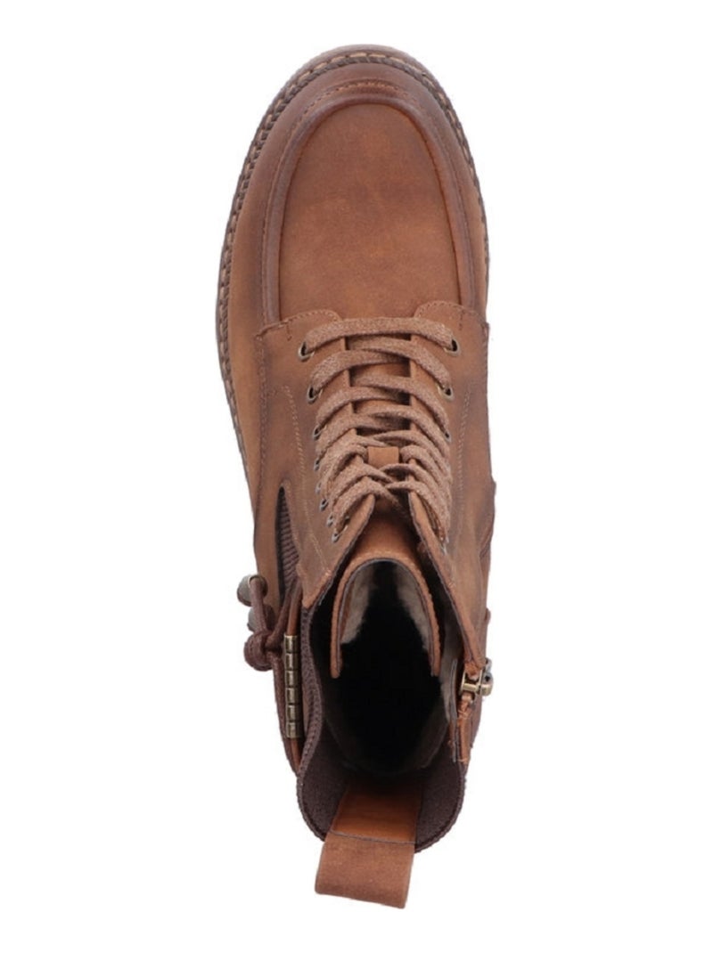 Bottines Boots Rieker Marron Marron - Kiabi