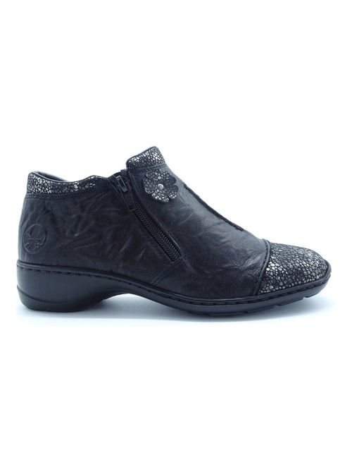 Bottines Boots Rieker Noir - Kiabi