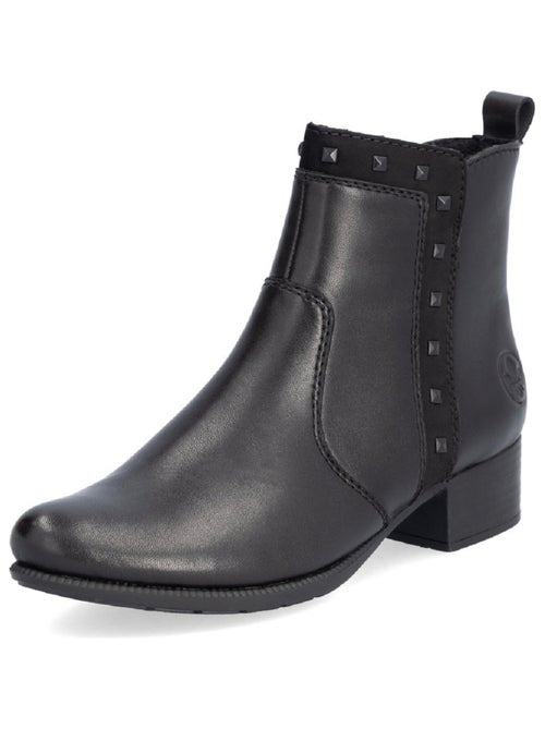 Bottines Boots Rieker Noir - Kiabi