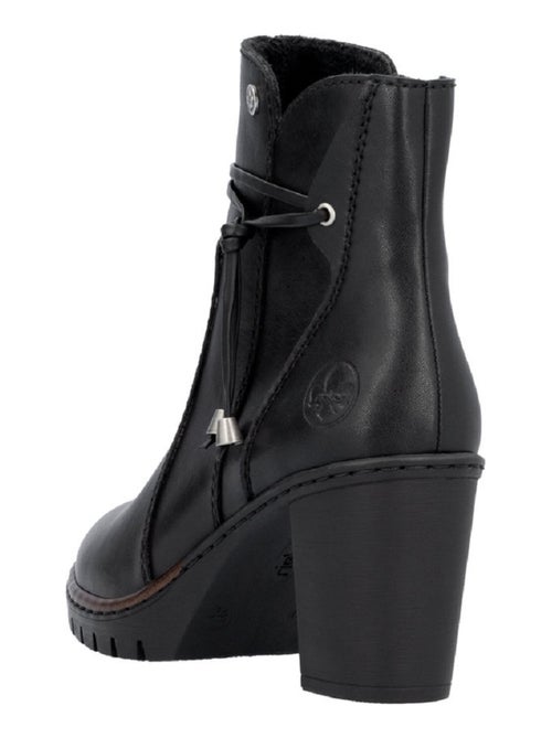 Bottines Boots Rieker Noir - Kiabi