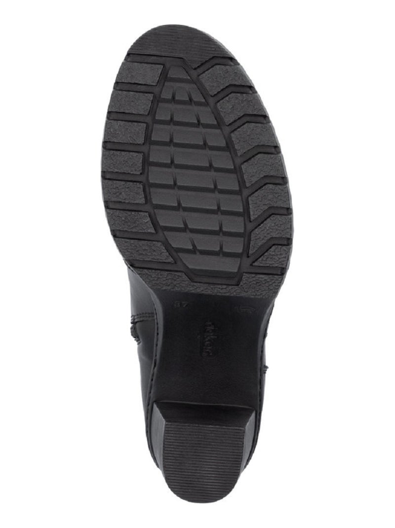 Bottines Boots Rieker Noir Noir - Kiabi